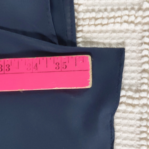 Greylin Sera 100% Silk Dress in Indigo - Picture 9 of 16